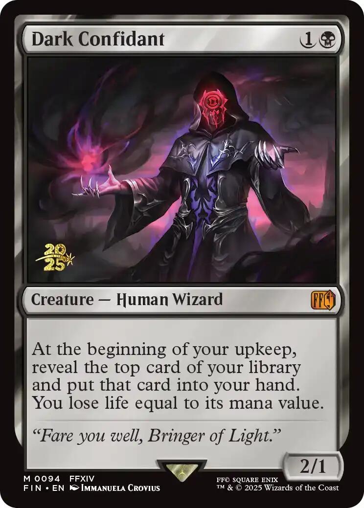 Dark Confidant [FINAL FANTASY Prerelease Promo] | Boutique FDB TCG