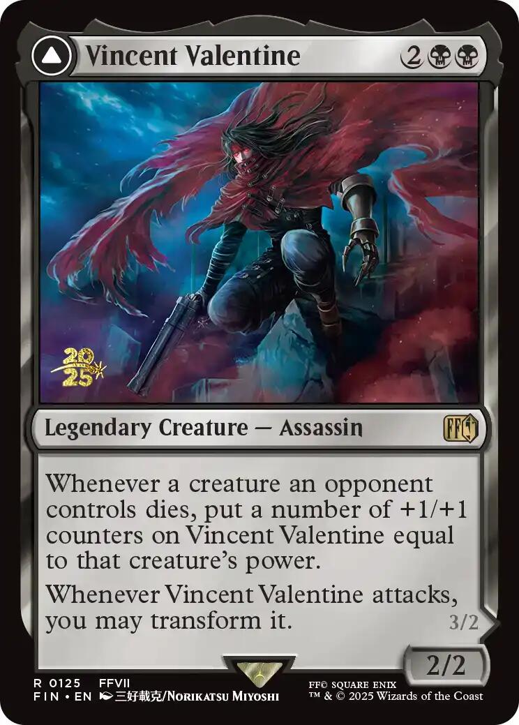 Vincent Valentine // Galian Beast [FINAL FANTASY Prerelease Promo] | Boutique FDB TCG