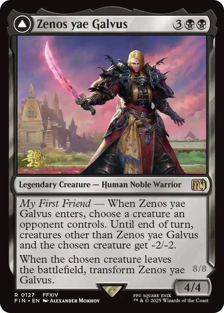 Zenos yae Galvus // Shinryu, Transcendent Rival [FINAL FANTASY Prerelease Promo] | Boutique FDB TCG