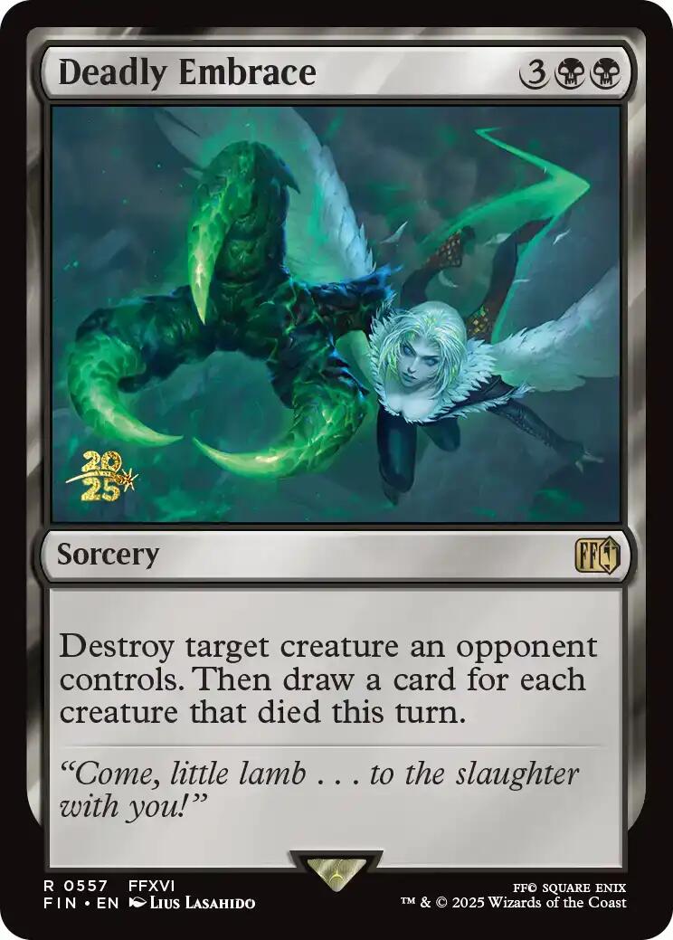 Deadly Embrace [FINAL FANTASY Prerelease Promo] | Boutique FDB TCG