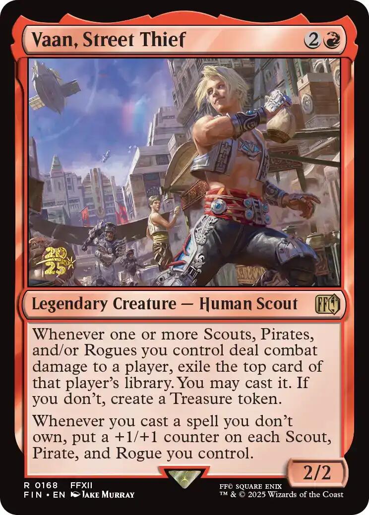 Vaan, Street Thief [FINAL FANTASY Prerelease Promo] | Boutique FDB TCG
