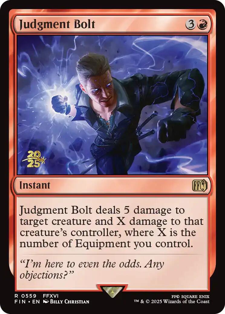 Judgment Bolt [FINAL FANTASY Prerelease Promo] | Boutique FDB TCG
