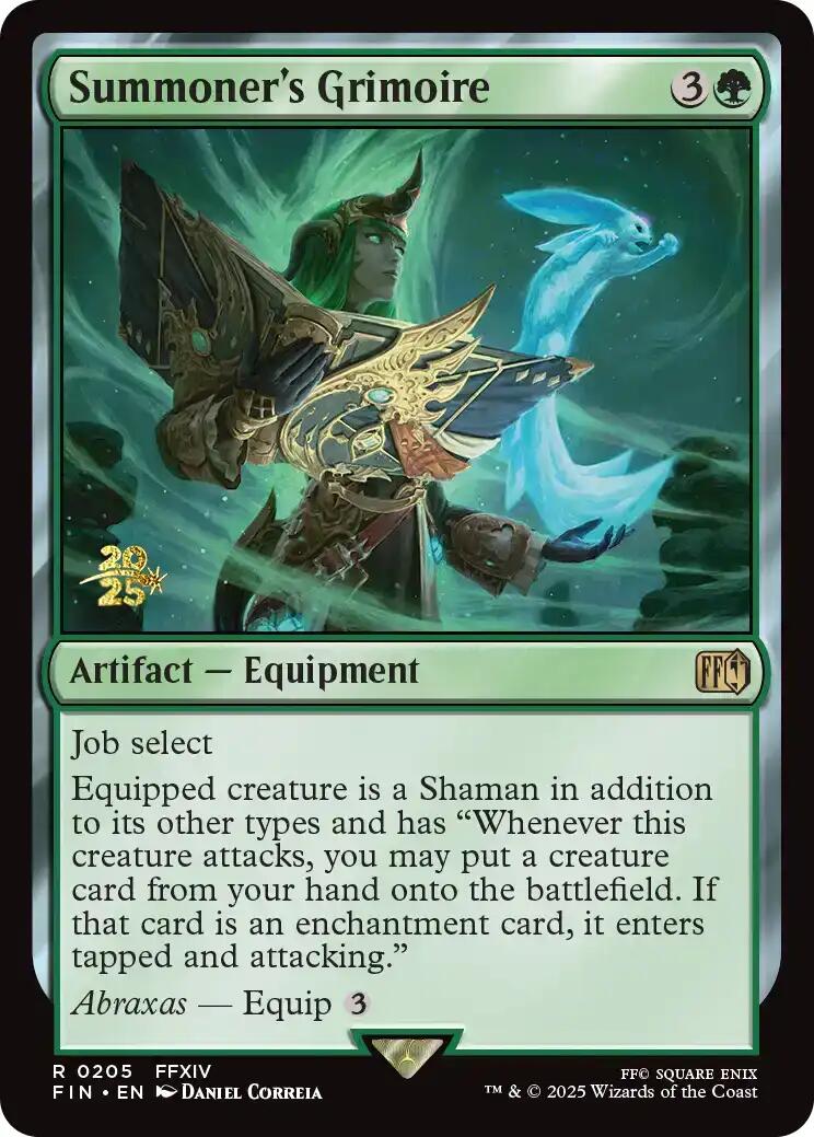 Summoner's Grimoire [FINAL FANTASY Prerelease Promo] | Boutique FDB TCG