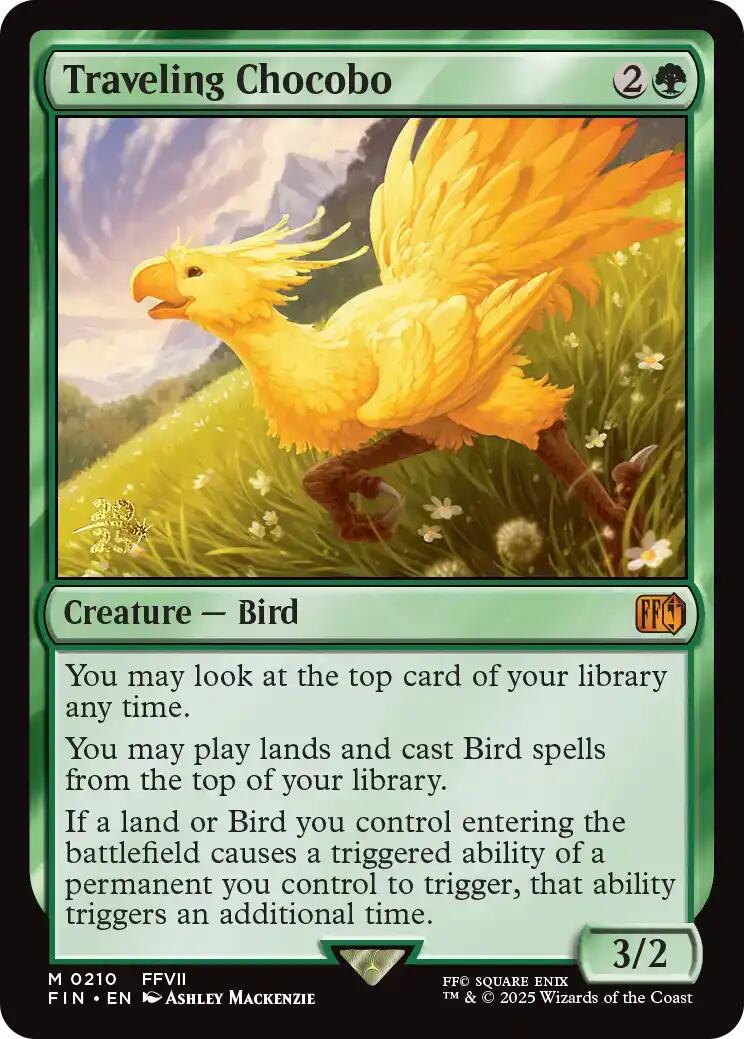 Traveling Chocobo [FINAL FANTASY Prerelease Promo] | Boutique FDB TCG