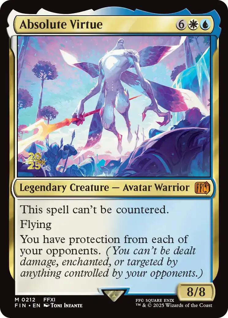Absolute Virtue [FINAL FANTASY Prerelease Promo] | Boutique FDB TCG