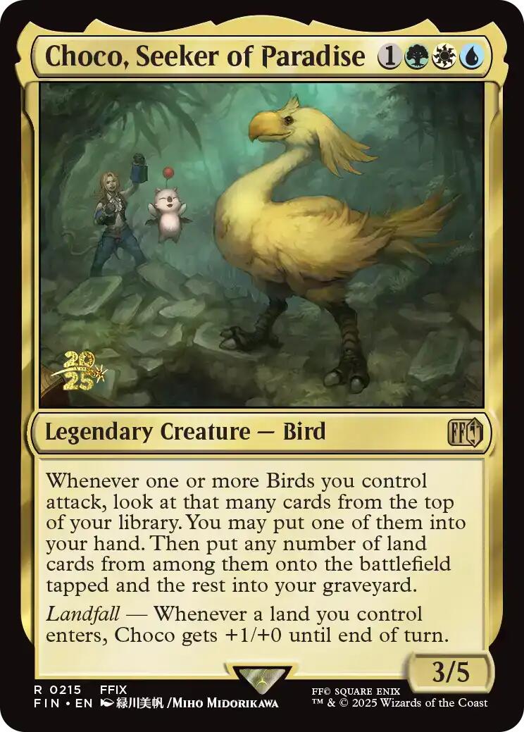 Choco, Seeker of Paradise [FINAL FANTASY Prerelease Promo] | Boutique FDB TCG