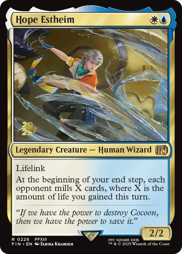 Hope Estheim [FINAL FANTASY Prerelease Promo] | Boutique FDB TCG