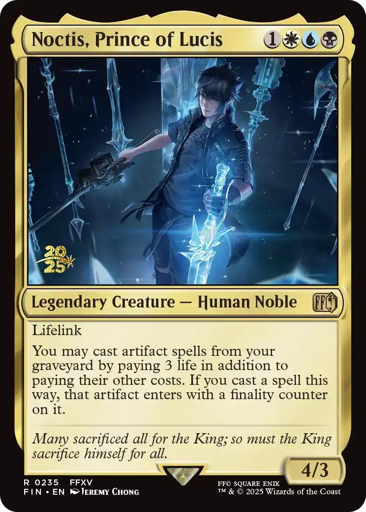 Noctis, Prince of Lucis [FINAL FANTASY Prerelease Promo] | Boutique FDB TCG