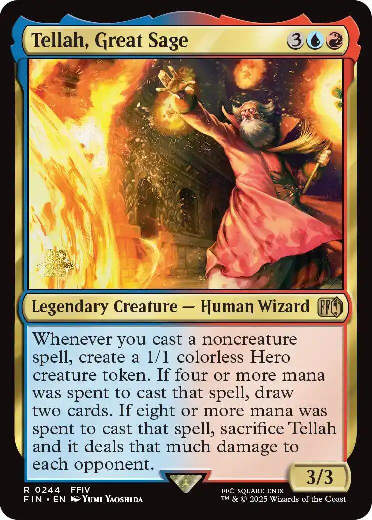 Tellah, Great Sage [FINAL FANTASY Prerelease Promo] | Boutique FDB TCG
