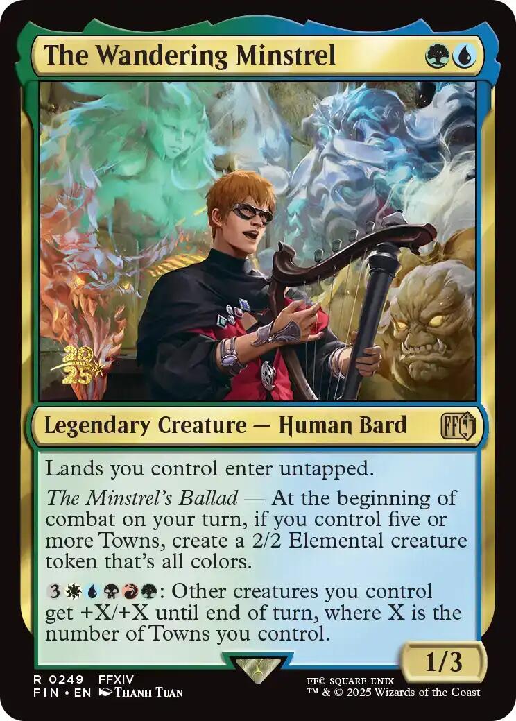 The Wandering Minstrel [FINAL FANTASY Prerelease Promo] | Boutique FDB TCG