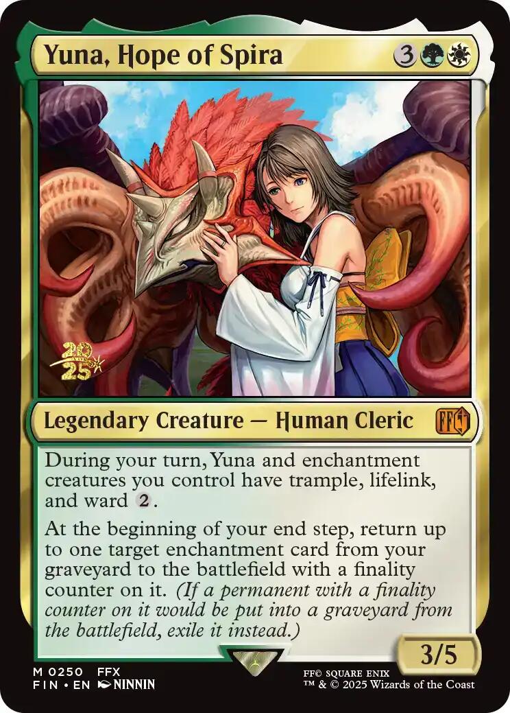 Yuna, Hope of Spira [FINAL FANTASY Prerelease Promo] | Boutique FDB TCG