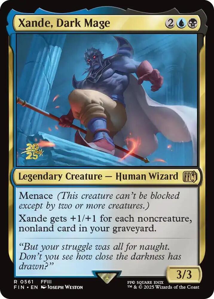 Xande, Dark Mage (561) [Prerelease Cards] | Boutique FDB TCG