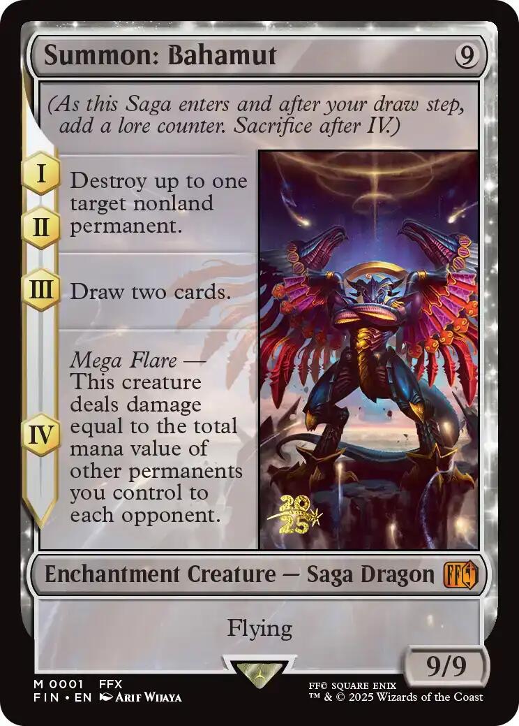 Summon: Bahamut [FINAL FANTASY Prerelease Promo] | Boutique FDB TCG