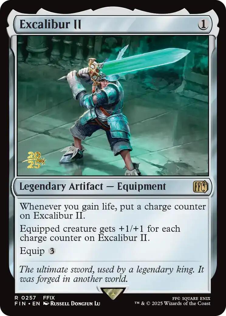 Excalibur II [FINAL FANTASY Prerelease Promo] | Boutique FDB TCG