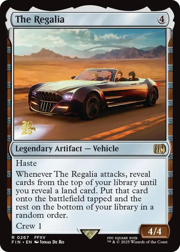 The Regalia [FINAL FANTASY Prerelease Promo] | Boutique FDB TCG