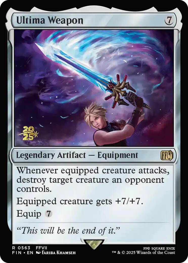Ultima Weapon [FINAL FANTASY Prerelease Promo] | Boutique FDB TCG