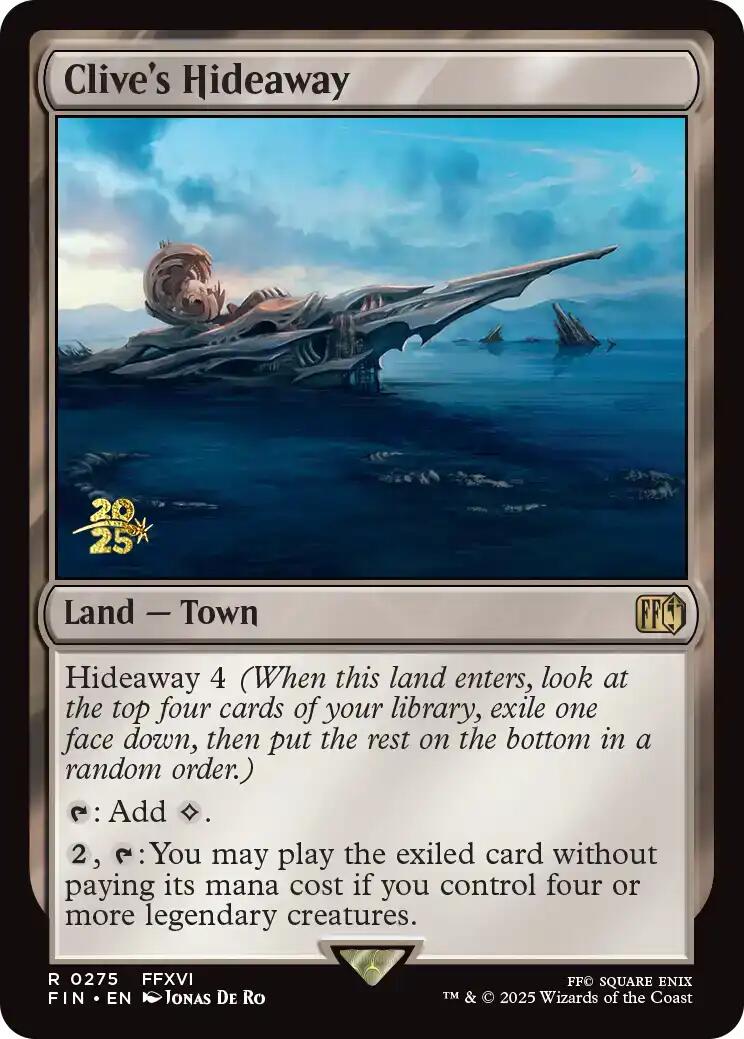 Clive's Hideaway [FINAL FANTASY Prerelease Promo] | Boutique FDB TCG