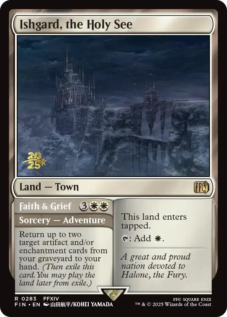 Ishgard, the Holy See [FINAL FANTASY Prerelease Promo] | Boutique FDB TCG