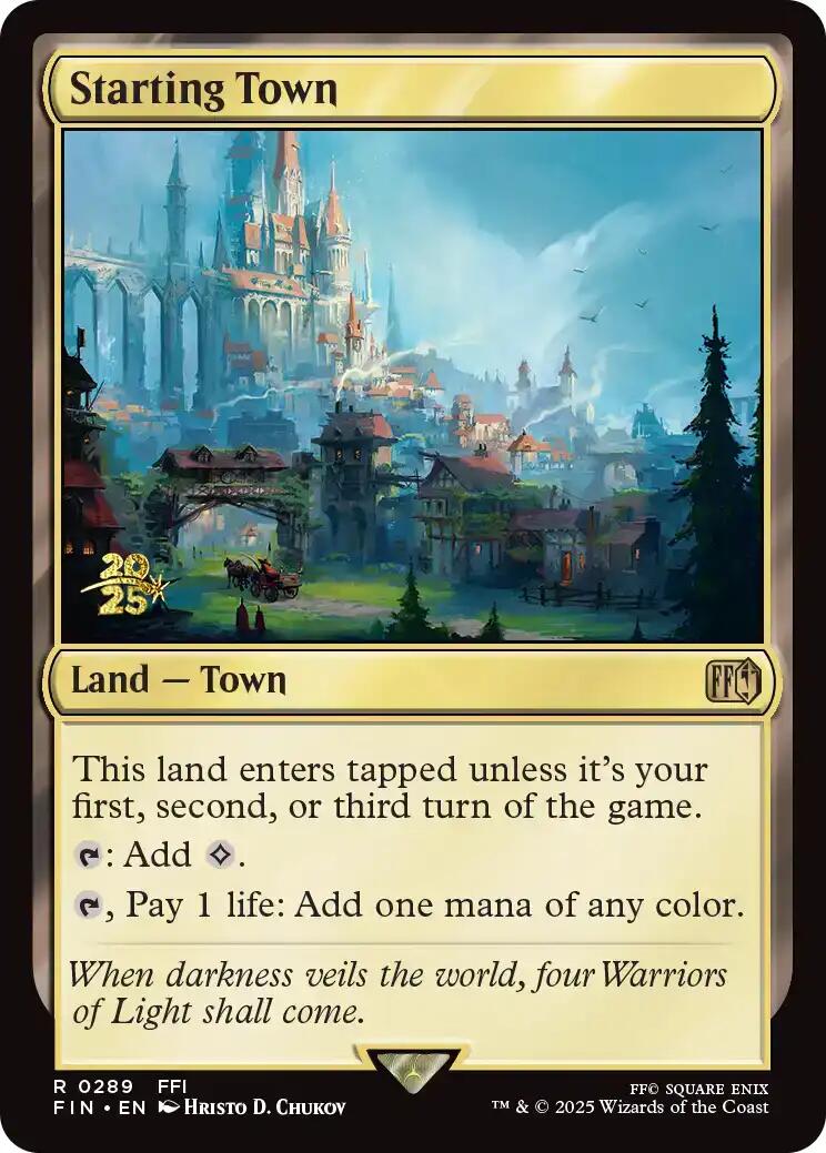 Starting Town [FINAL FANTASY Prerelease Promo] | Boutique FDB TCG