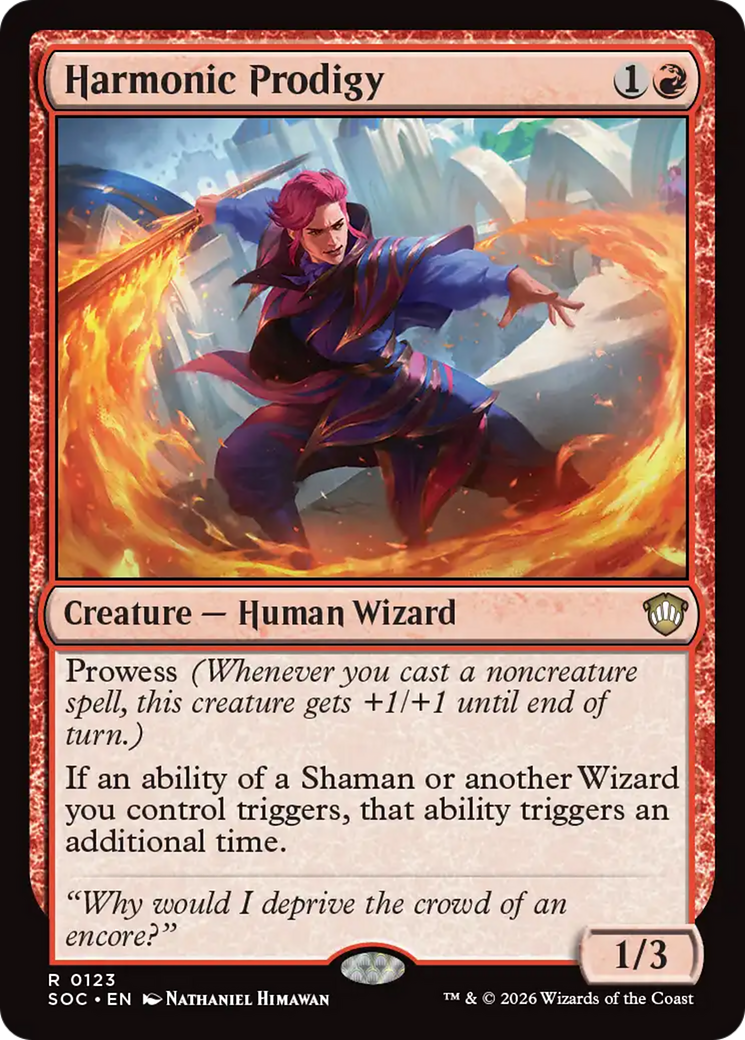 Harmonic Prodigy [Secrets of Strixhaven Commander] | Boutique FDB TCG