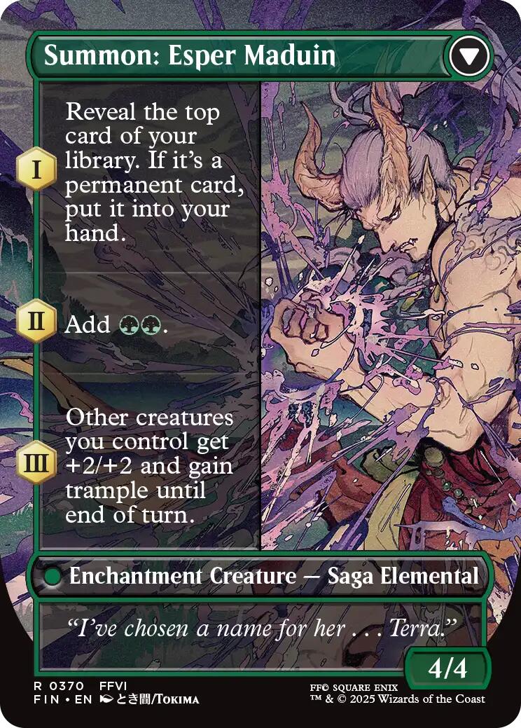 Esper Origins // Summon: Esper Maduin (Borderless) [FINAL FANTASY] | Boutique FDB TCG