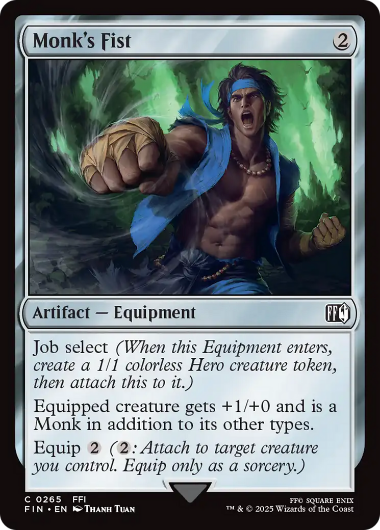 Monk's Fist [FINAL FANTASY] | Boutique FDB TCG