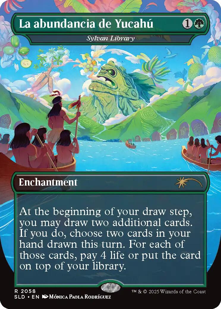 La abundancia de Yucahu - Sylvan Library [Secret Lair Drop Series] | Boutique FDB TCG