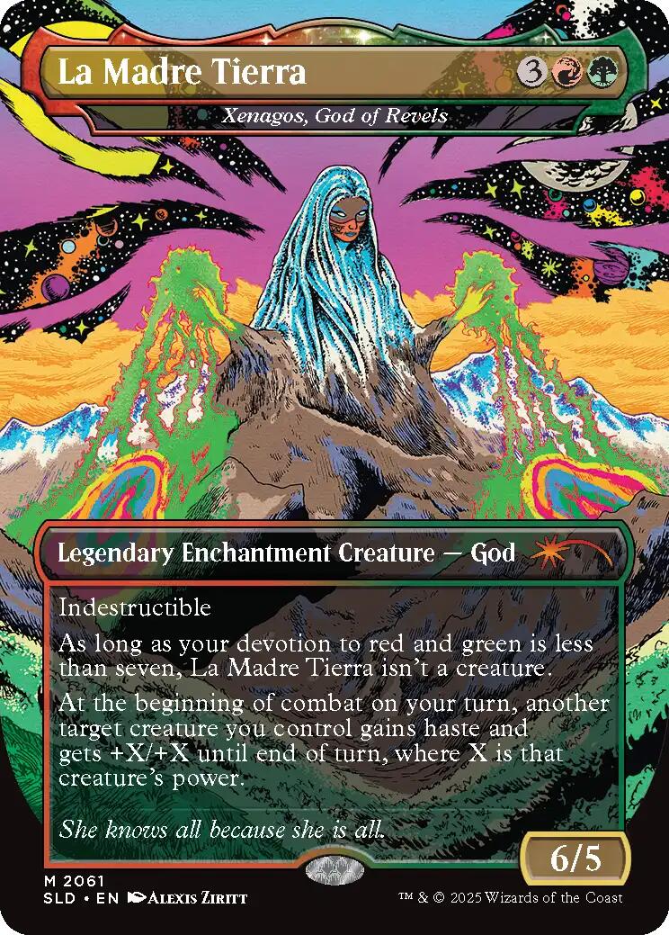 La Madre Tierra - Xenagos, God of Revels [Secret Lair Drop Series] | Boutique FDB TCG