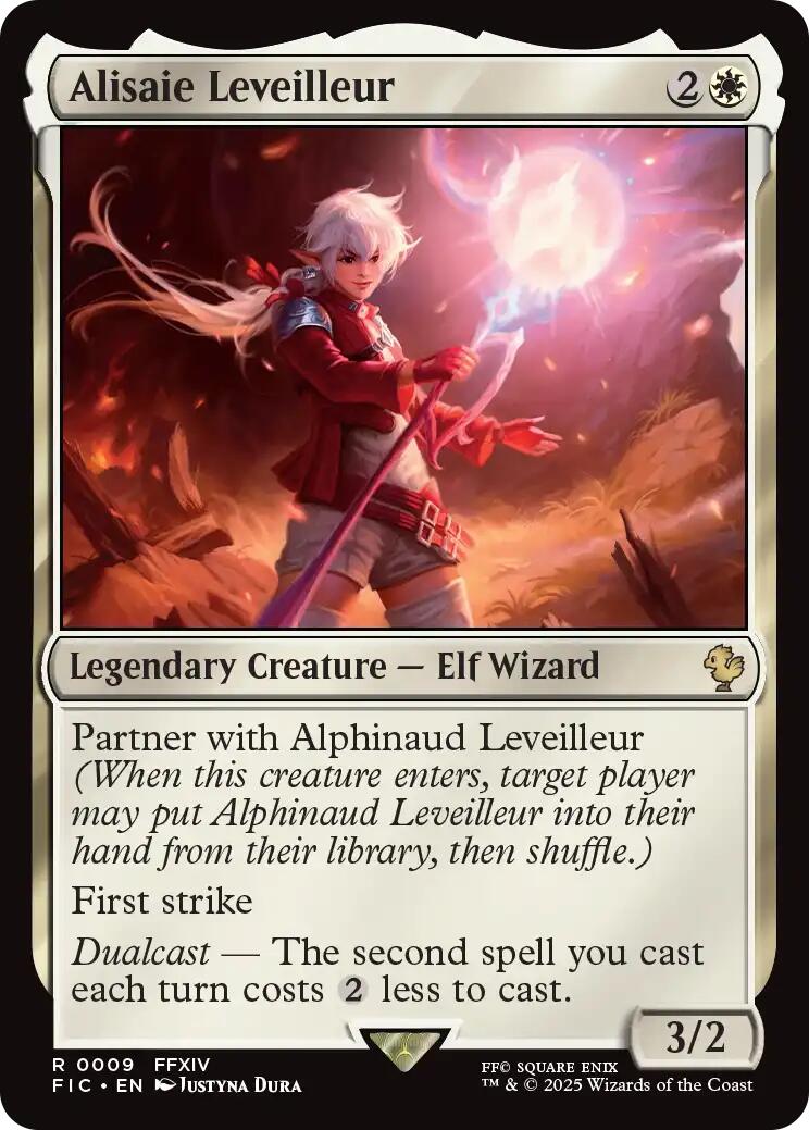 Alisaie Leveilleur (Surge Foil) [FINAL FANTASY Commander] | Boutique FDB TCG