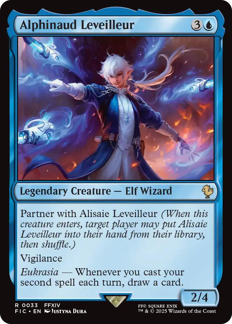 Alphinaud Leveilleur (Surge Foil) [FINAL FANTASY Commander] | Boutique FDB TCG