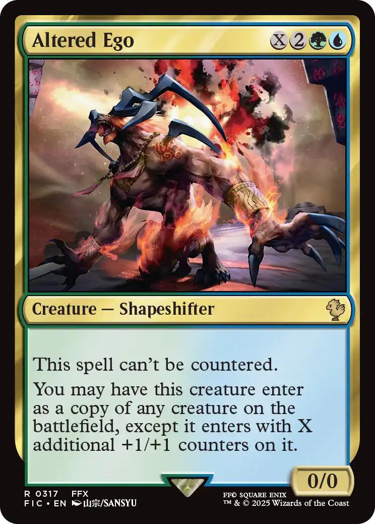 Altered Ego (Surge Foil) [FINAL FANTASY Commander] | Boutique FDB TCG