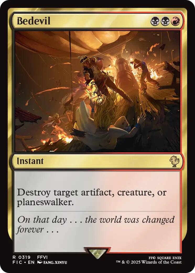 Bedevil (Surge Foil) [FINAL FANTASY Commander] | Boutique FDB TCG