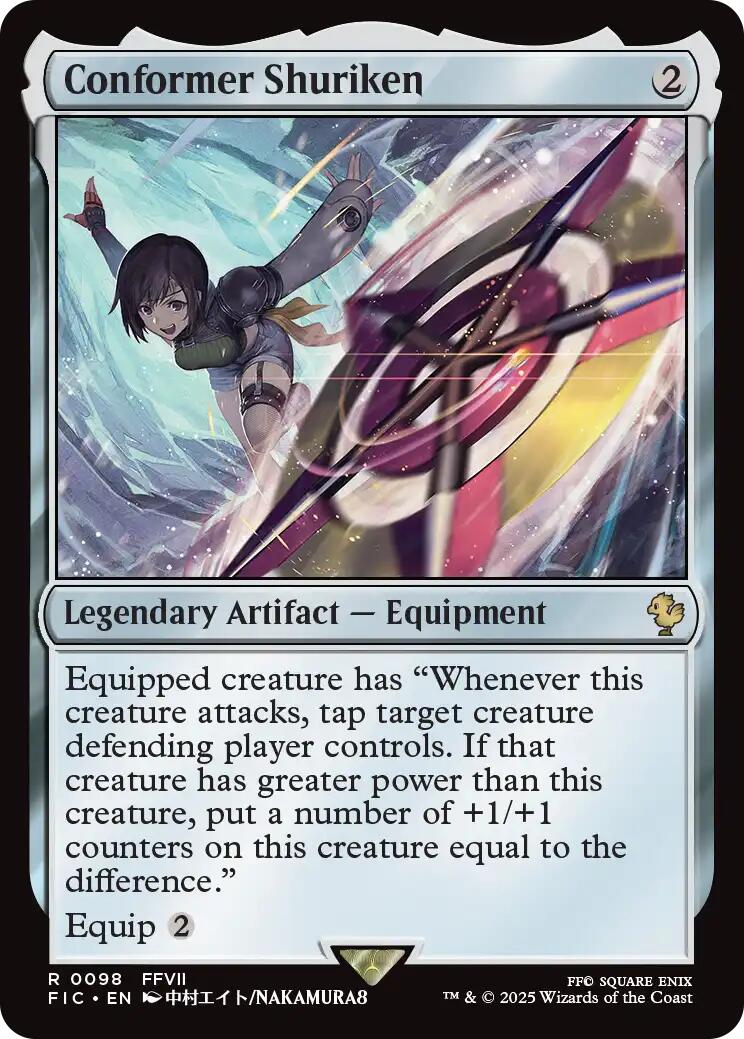 Conformer Shuriken (Surge Foil) [FINAL FANTASY Commander] | Boutique FDB TCG