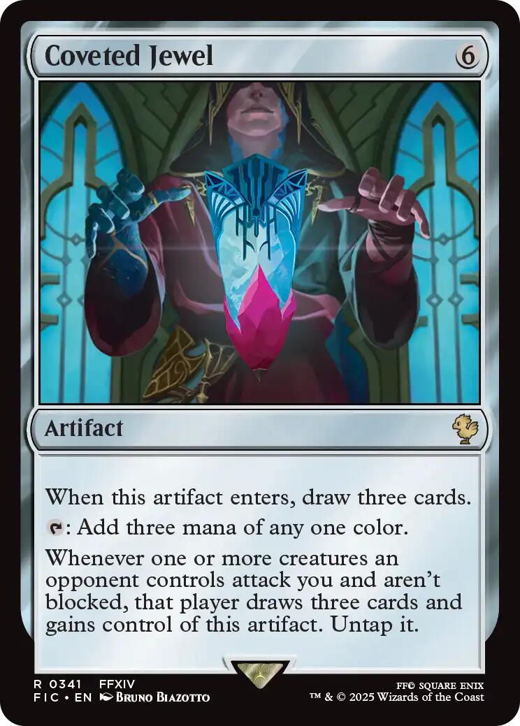 Coveted Jewel (Surge Foil) [FINAL FANTASY Commander] | Boutique FDB TCG