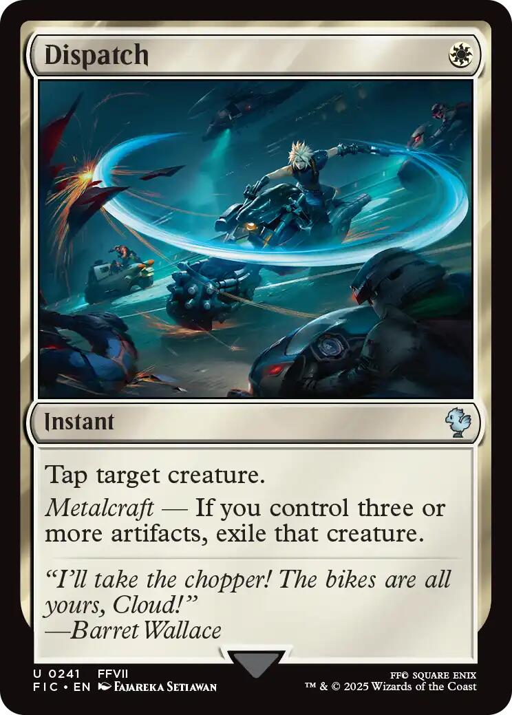 Dispatch (Surge Foil) [FINAL FANTASY Commander] | Boutique FDB TCG