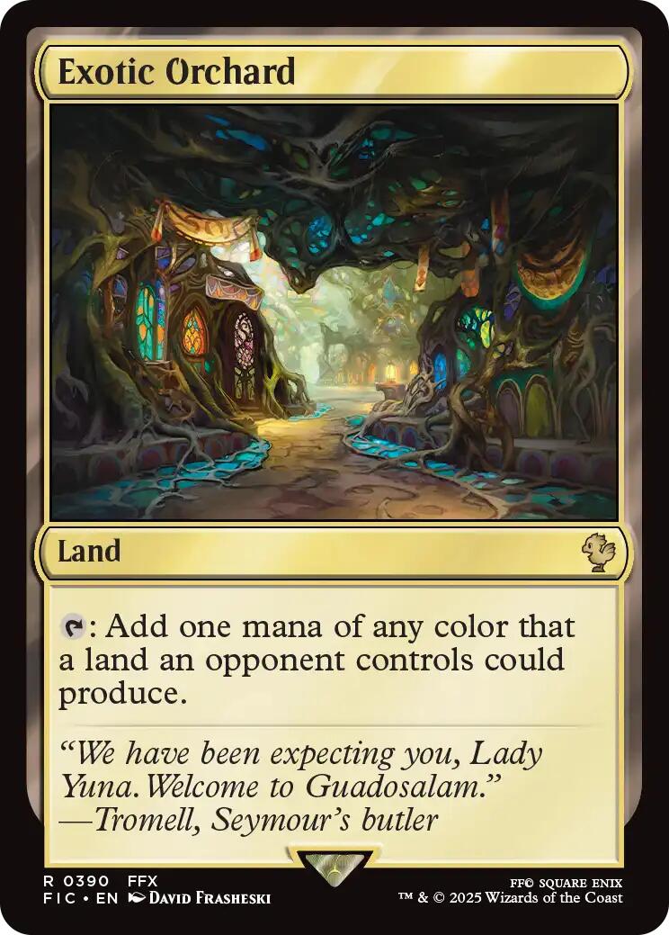 Exotic Orchard (Surge Foil) [FINAL FANTASY Commander] | Boutique FDB TCG