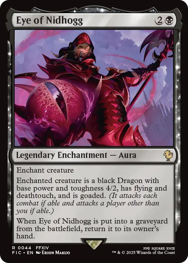 Eye of Nidhogg (Surge Foil) [FINAL FANTASY Commander] | Boutique FDB TCG