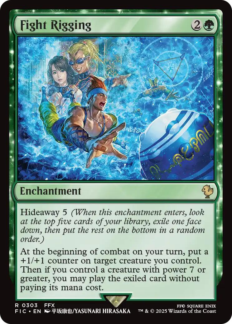 Fight Rigging (Surge Foil) [FINAL FANTASY Commander] | Boutique FDB TCG