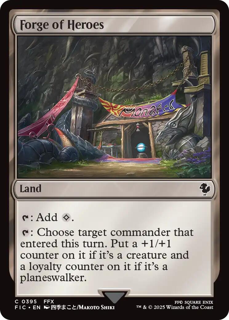 Forge of Heroes (Surge Foil) [FINAL FANTASY Commander] | Boutique FDB TCG