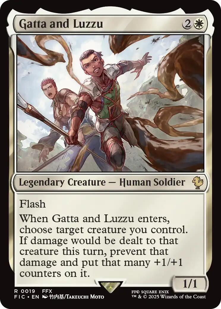 Gatta and Luzzu (Surge Foil) [FINAL FANTASY Commander] | Boutique FDB TCG