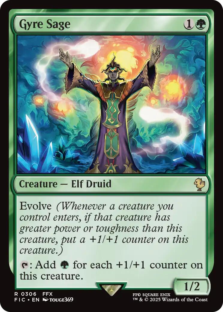 Gyre Sage (Surge Foil) [FINAL FANTASY Commander] | Boutique FDB TCG