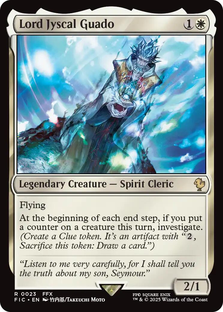 Lord Jyscal Guado (Surge Foil) [FINAL FANTASY Commander] | Boutique FDB TCG