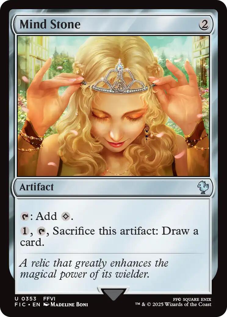 Mind Stone (Surge Foil) [FINAL FANTASY Commander] | Boutique FDB TCG