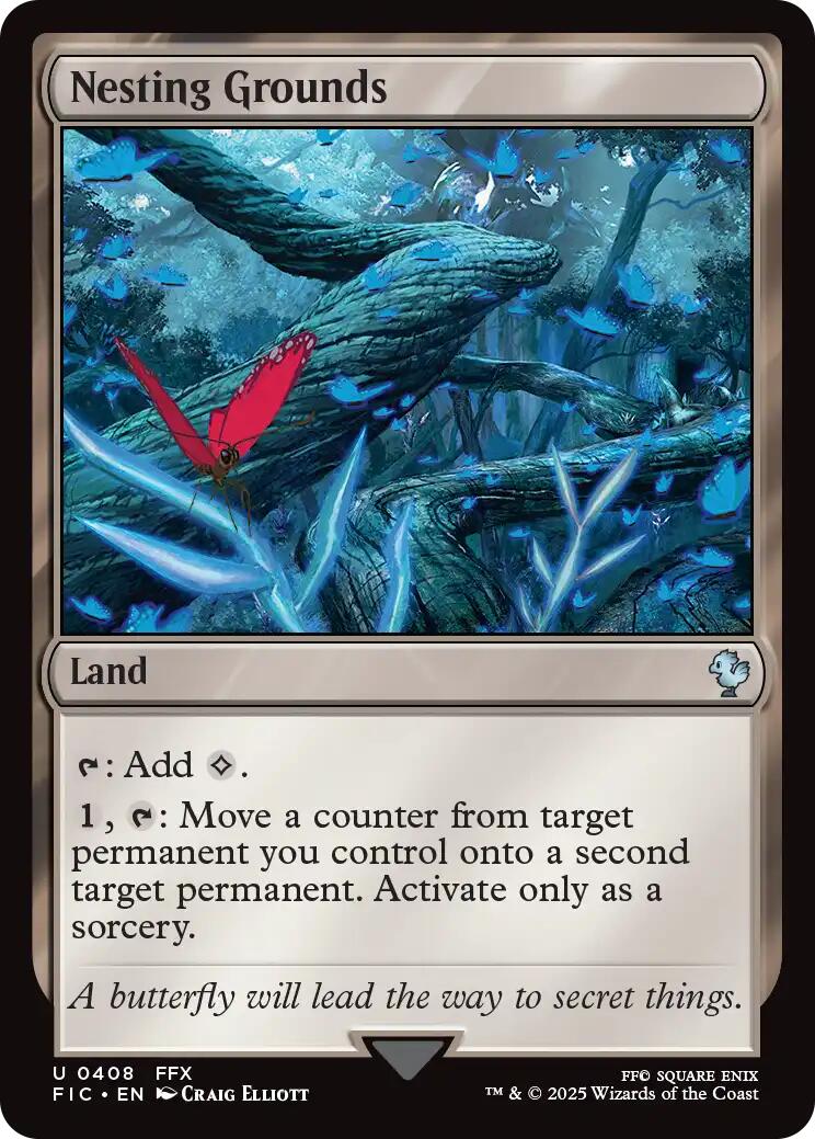 Nesting Grounds (Surge Foil) [FINAL FANTASY Commander] | Boutique FDB TCG