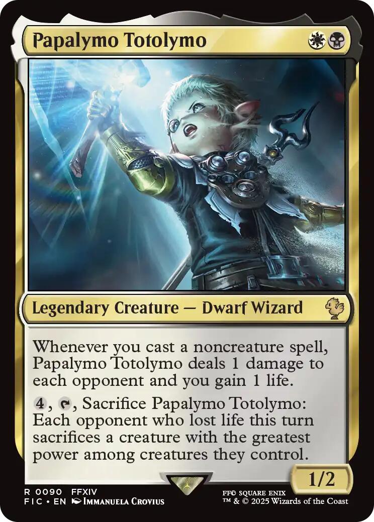 Papalymo Totolymo (Surge Foil) [FINAL FANTASY Commander] | Boutique FDB TCG