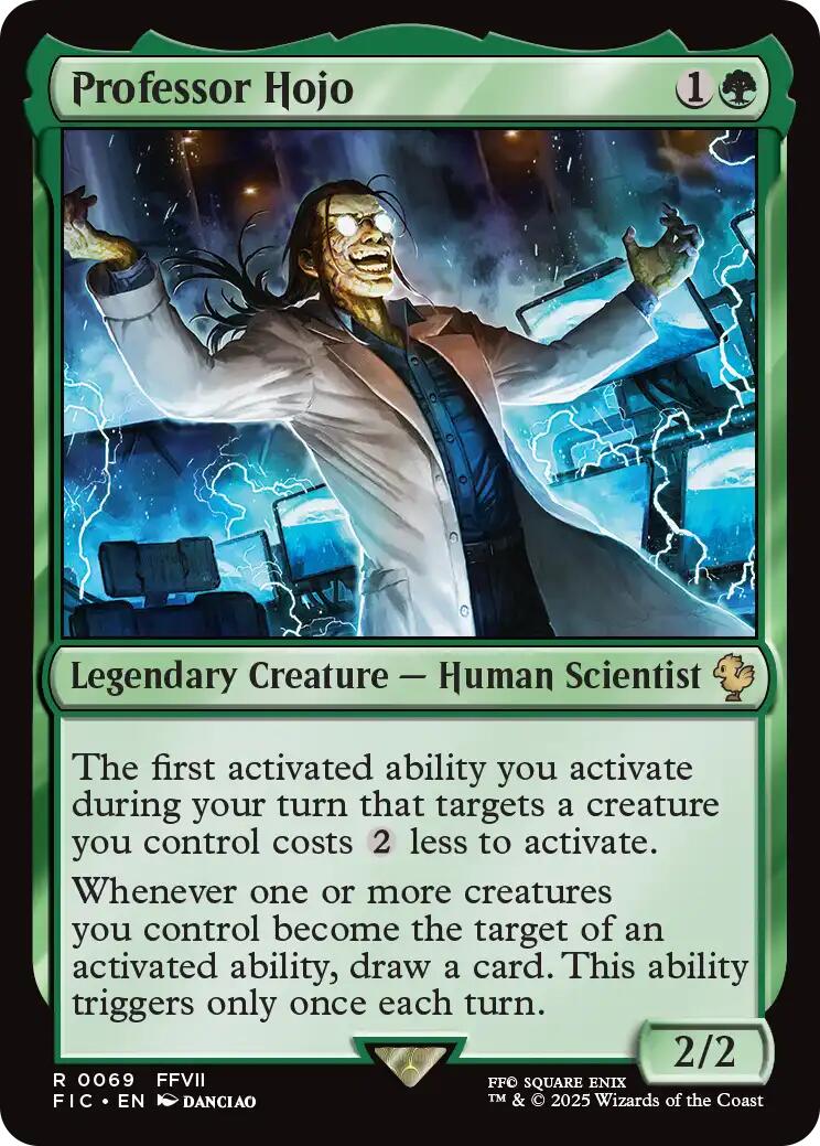 Professor Hojo (Surge Foil) [FINAL FANTASY Commander] | Boutique FDB TCG