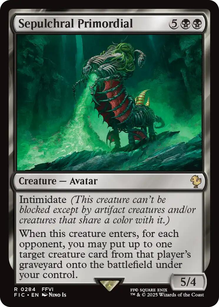 Sepulchral Primordial (Surge Foil) [FINAL FANTASY Commander] | Boutique FDB TCG