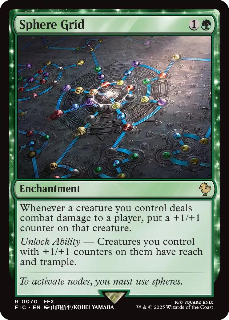 Sphere Grid (Surge Foil) [FINAL FANTASY Commander] | Boutique FDB TCG