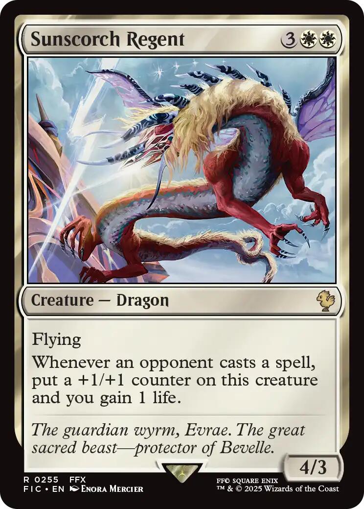 Sunscorch Regent (Surge Foil) [FINAL FANTASY Commander] | Boutique FDB TCG