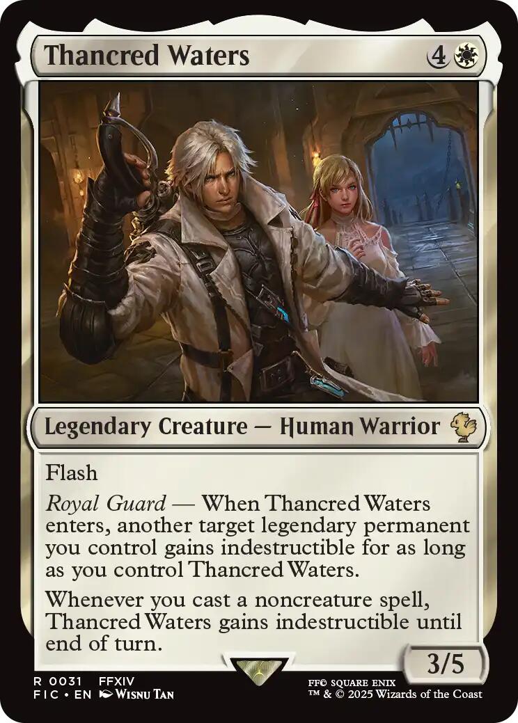 Thancred Waters (Surge Foil) [FINAL FANTASY Commander] | Boutique FDB TCG